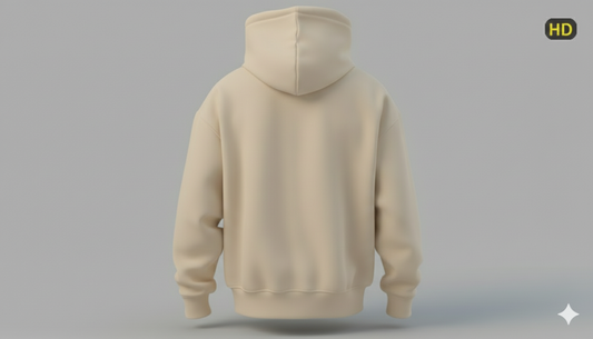 Beige Hoodie